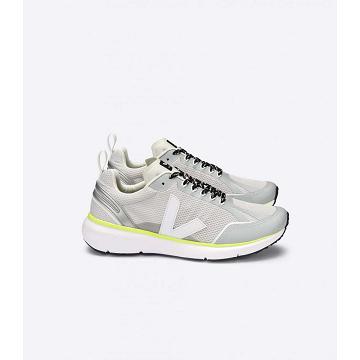 Veja CONDOR 2 ALVEOMESH Men's Shoes Grey/Silver | NZ 222NWY